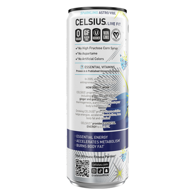 CELSIUS Sparkling Astro Vibe 12oz