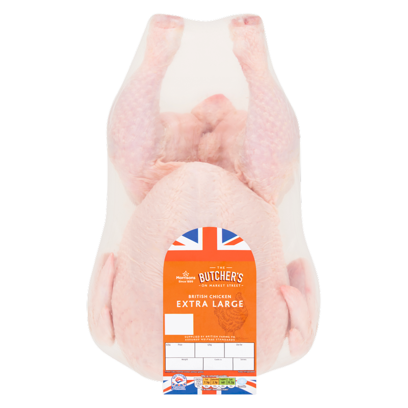Morrisons British Extra Large Whole Chicken, 2kg