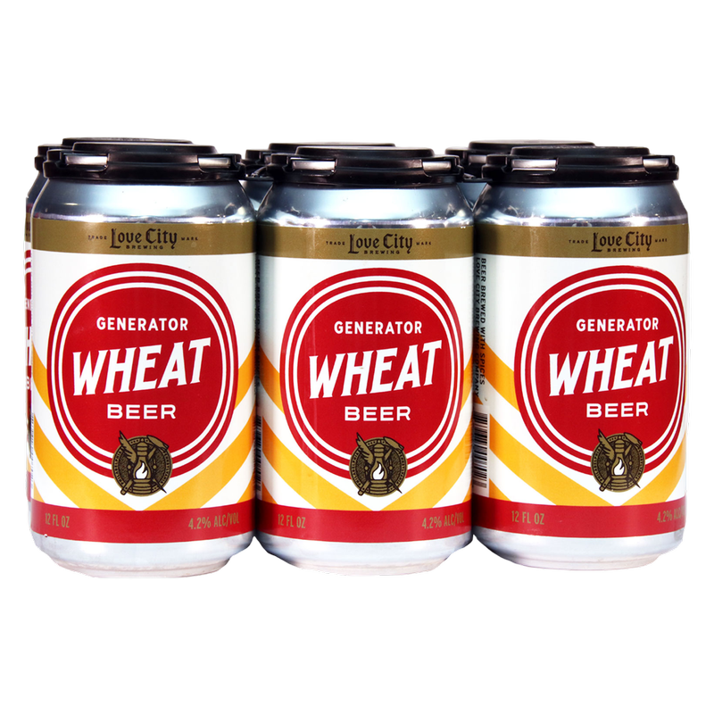DNU Love City Generator Wheat 6 Pack 12 oz Cans
