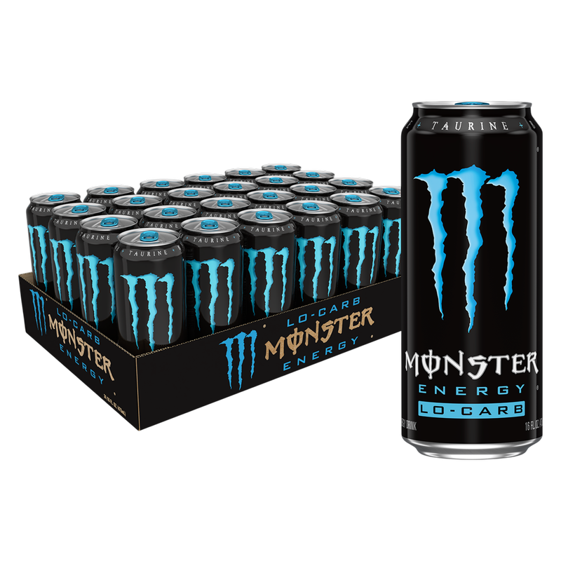 Monster Energy Lo-Carb 24pk16oz Can