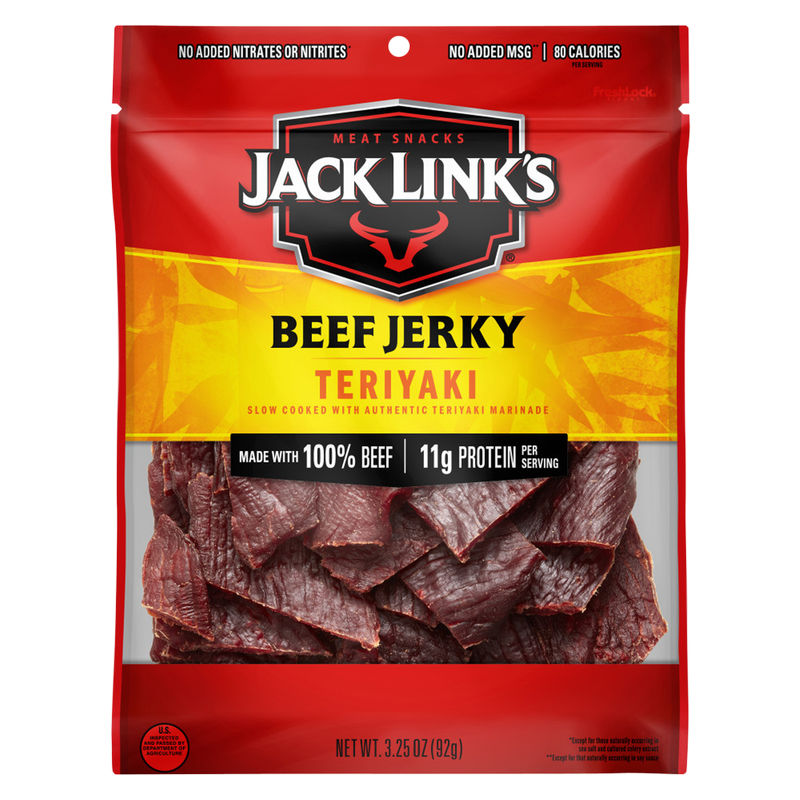 Jack Link's Teriyaki Beef Jerky 3.25oz