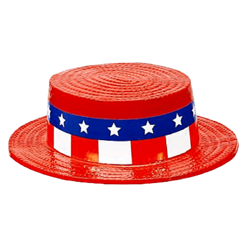 Amscan Patriotic Boater Hat