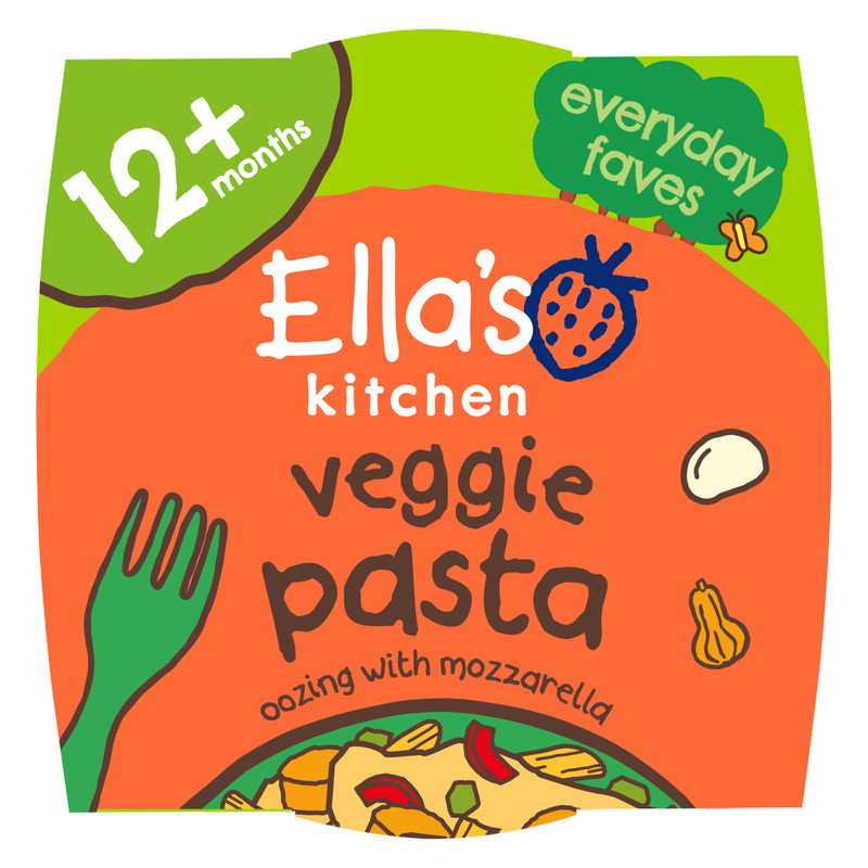 Ella's Kitchen Organic Cheesy Veg Pasta 1-3y, 200g