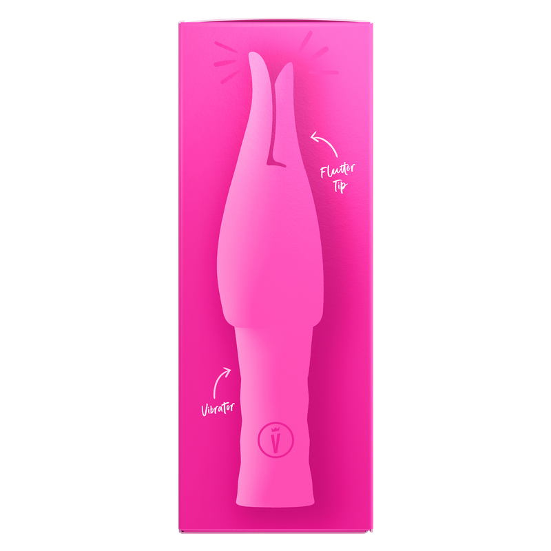Queen V The VIP & The Wingwoman Slip On Soft Touch Silicone Vibrator