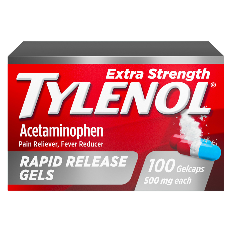 Tylenol Extra Strength Rapid Release Caplets 100ct