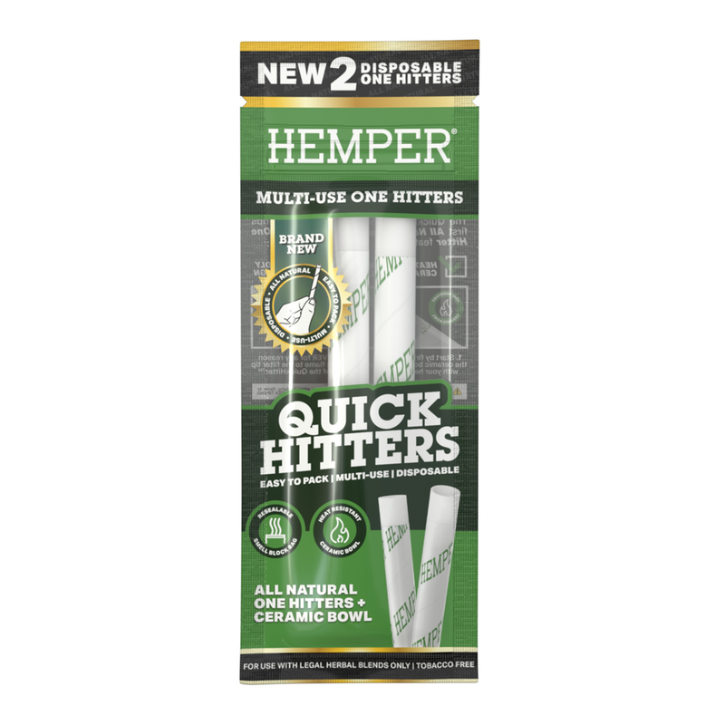 NonFlavored Quick Hitter MultiUse Disposable One Hitter - Delivered In As  Fast As 15 Minutes