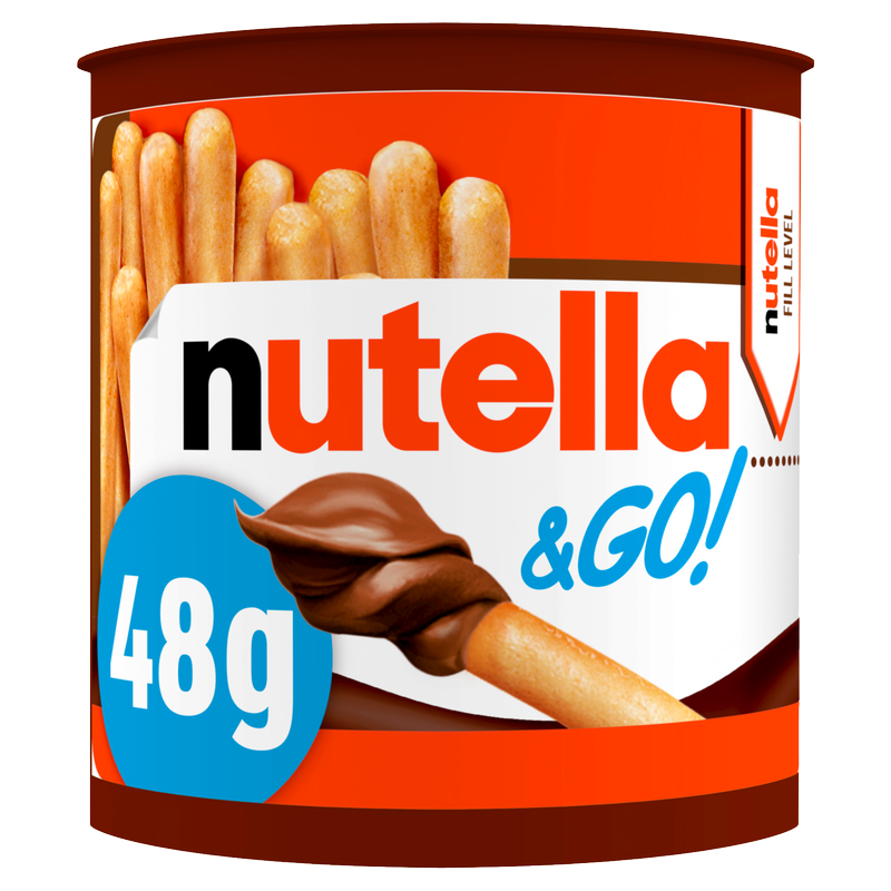 Nutella & Go! Hazelnut Spread & Breadsticks, 48g