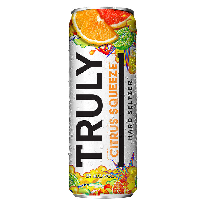 TRULY Citrus Squeeze Hard Seltzer Single 12oz Can 5.0% ABV