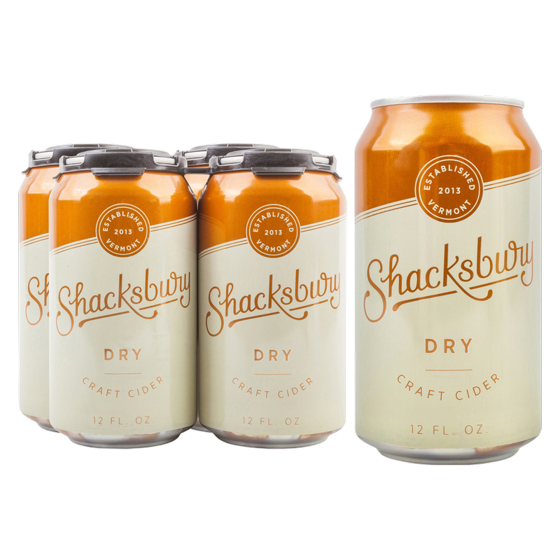 Shacksbury Dry Cider 4 Pack
