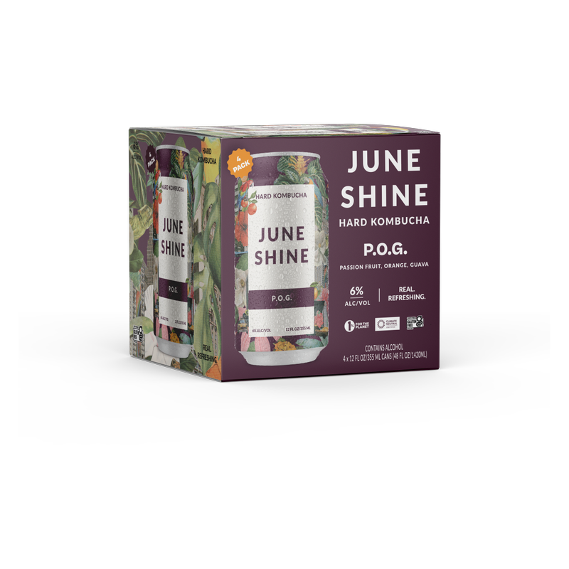 JuneShine Hard Kombucha P.O.G. (4PKC 12 OZ) - Delivered In