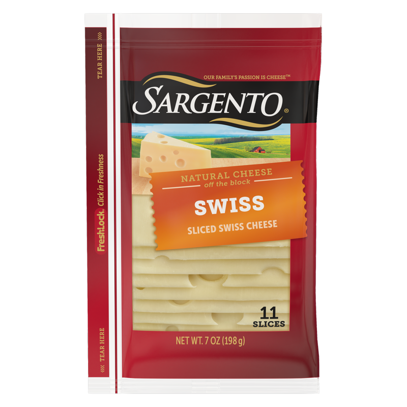 Sargento Sliced Swiss Natural Cheese - 11 slices