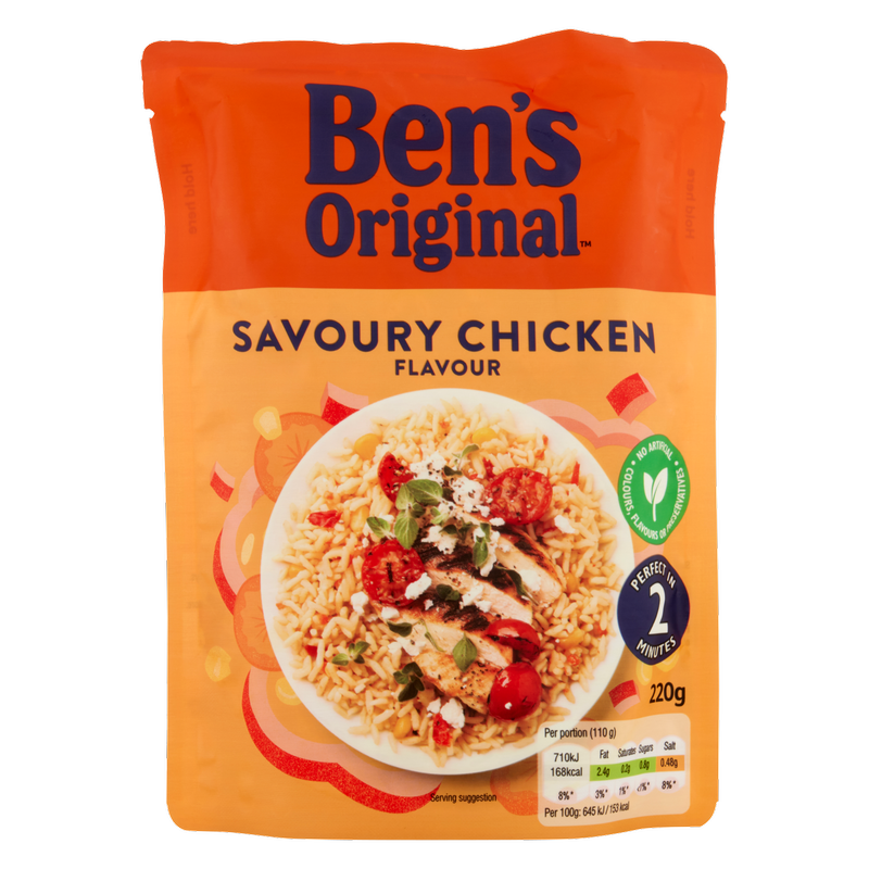 Ben's Original Savoury Chicken Rice, 220g
