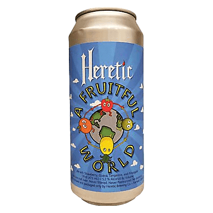 Heretic Brewing A Fruitful World 4pk 16oz Can
