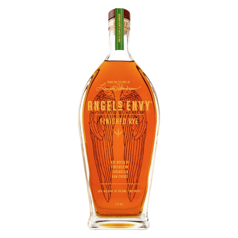 Angel's Envy Rye terminado en barrica de ron caribeño