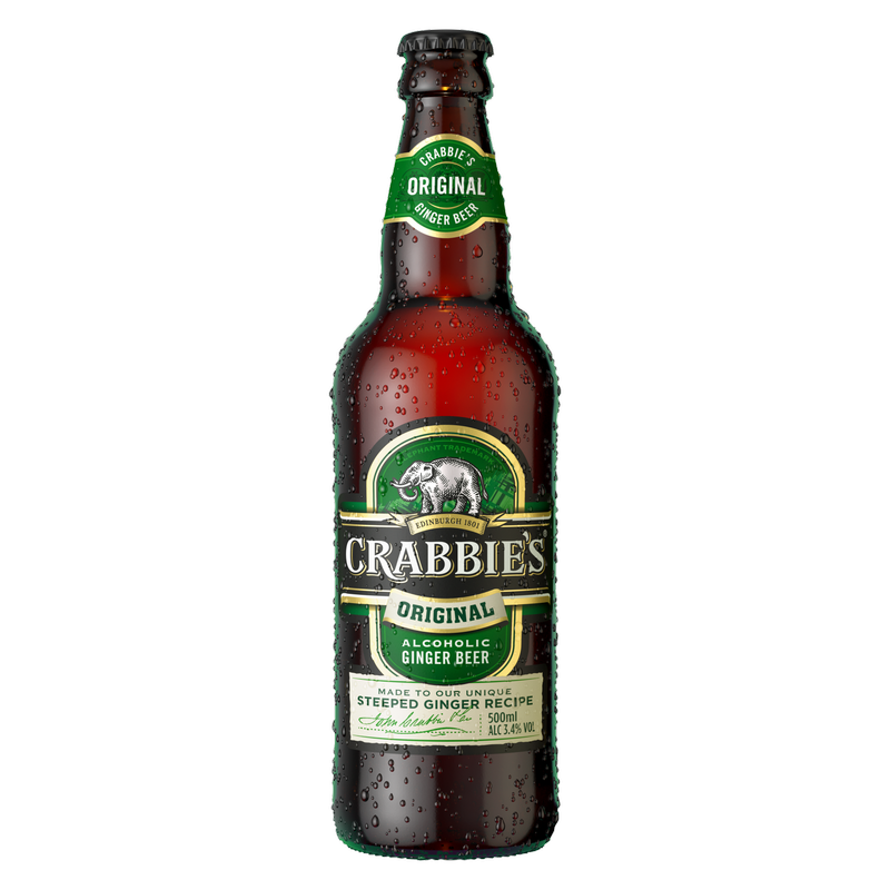 Crabbies Original Alcoholic Ginger Beer, 500ml