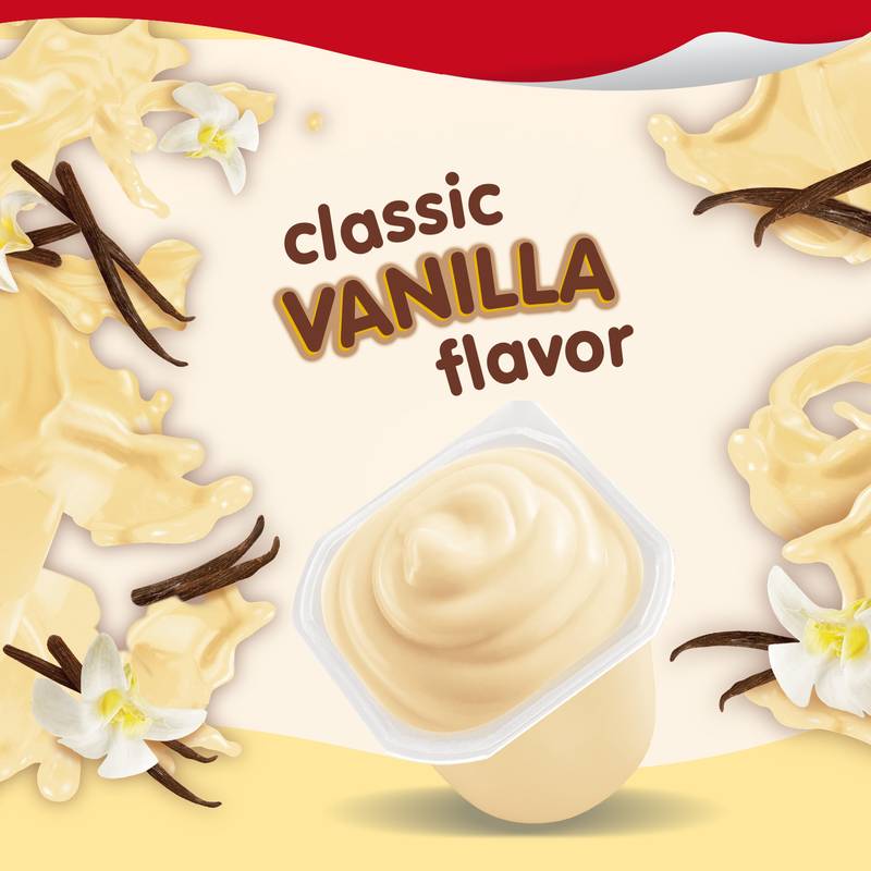 Snack Pack Vanilla Pudding - 4ct/13oz
