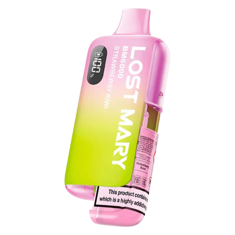lost mary bm6000 cherry peach lemonade Lost Mary Nera 30K Vape Kit main image 1