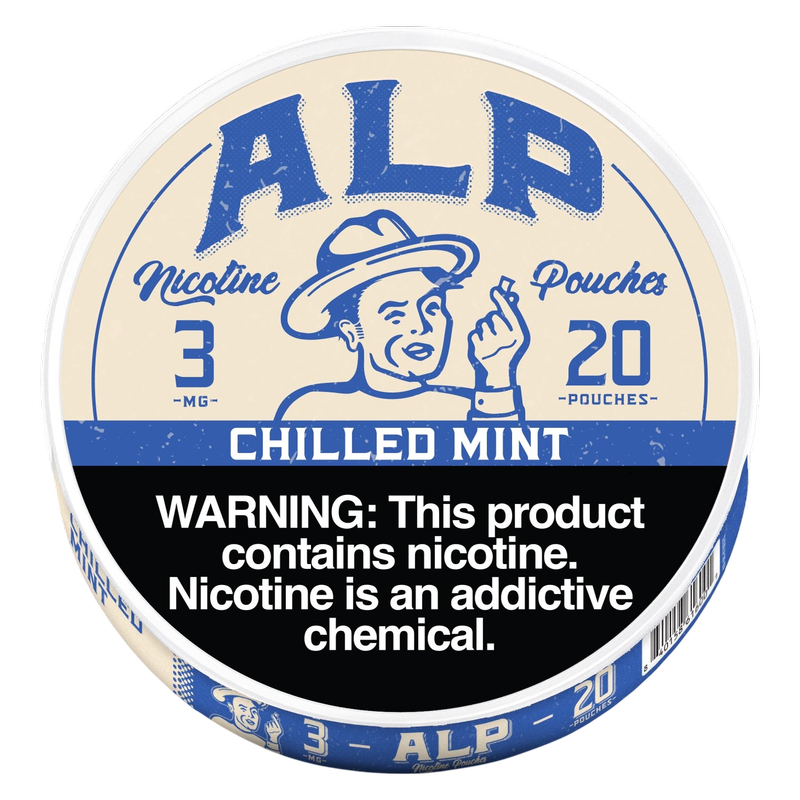 ALP Chilled Mint Nicotine Pouches,3mg
