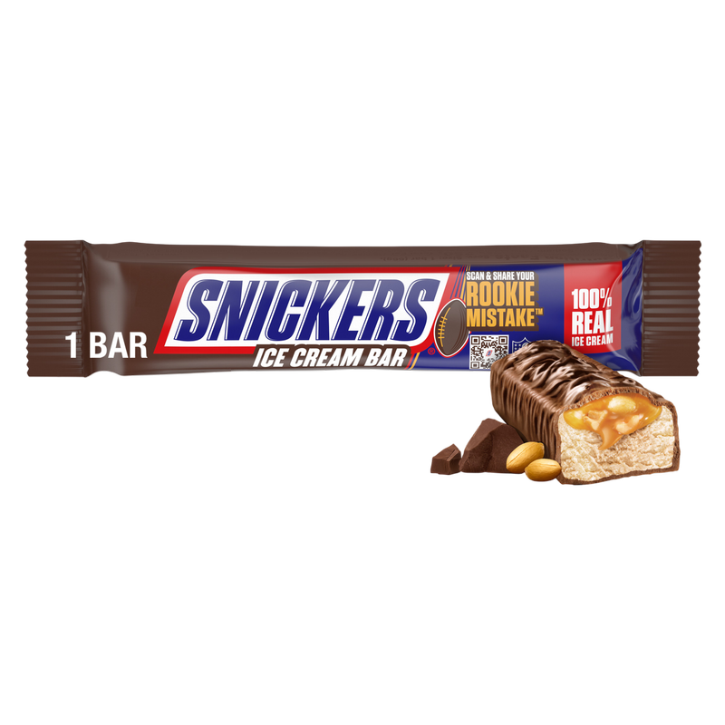 SNICKERS Peanut Butter Ice Cream Bar, 2.8 Oz