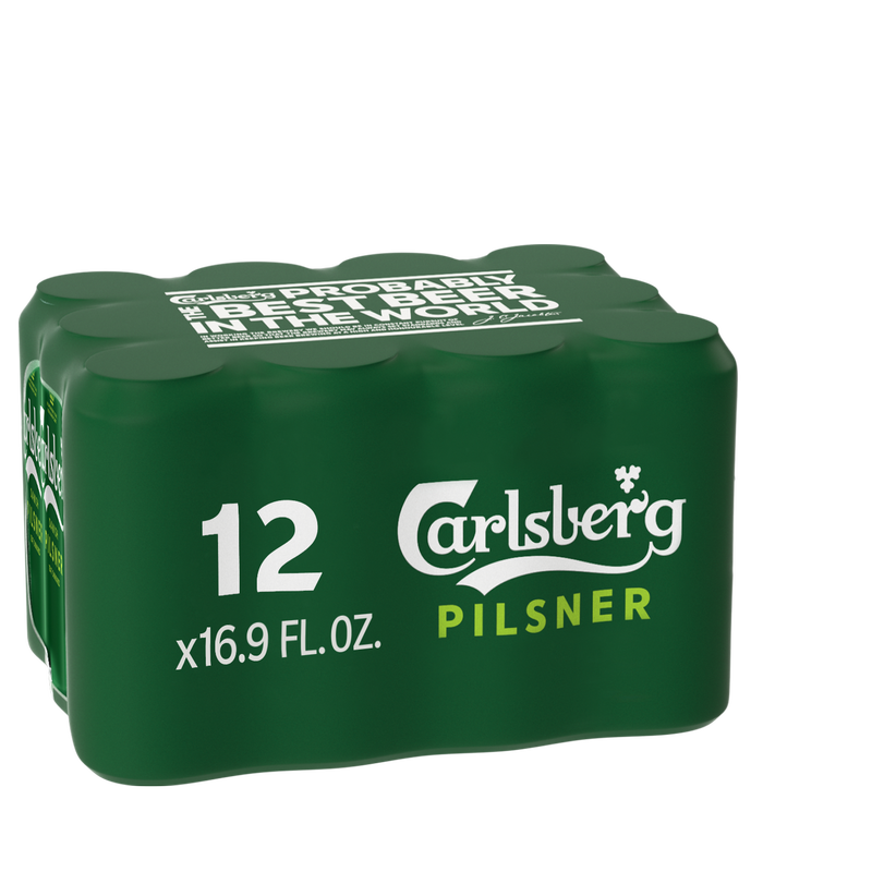 Carlsberg 12pk 16.9oz Can 5.0% ABV