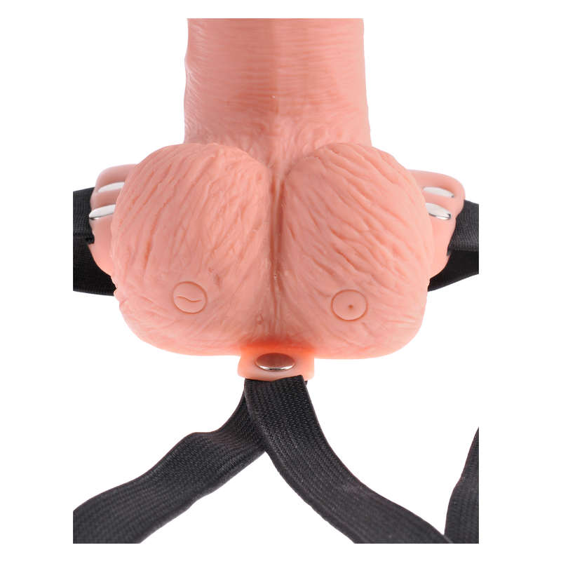 Fetish Fantasy Series Hollow Strap-On with Remote  6"