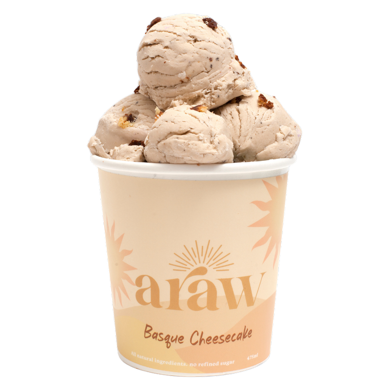 Araw Basque Cheesecake Ice Cream, 475ml