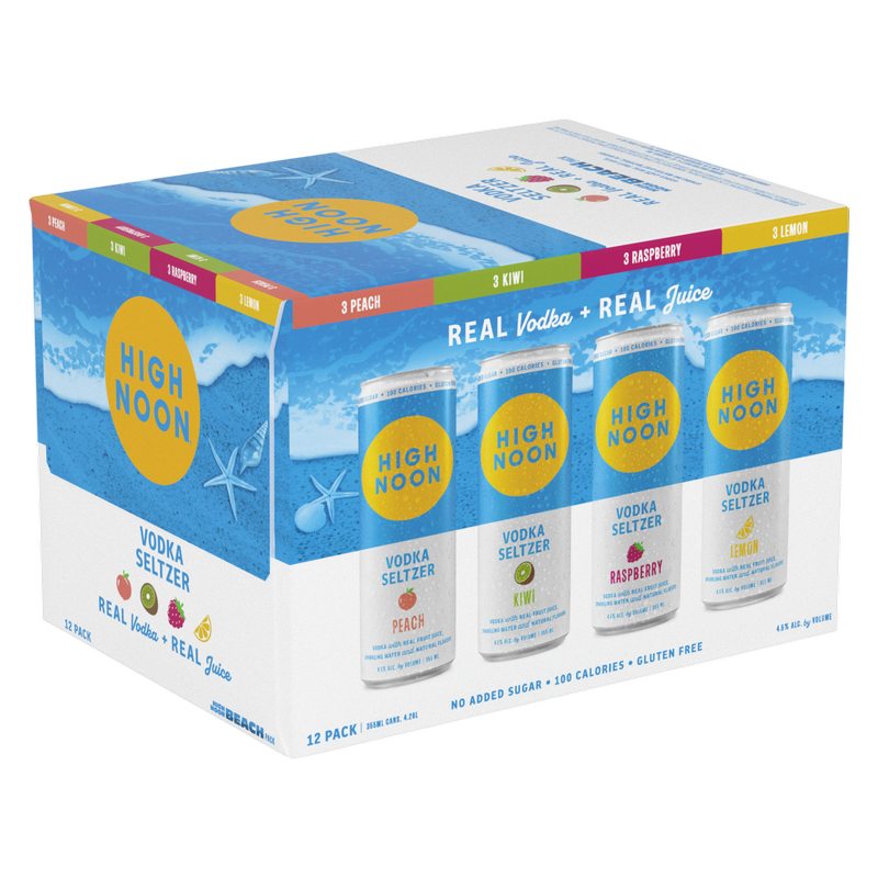High Noon Beach Pack 12pk 12oz Can 4.5% ABV