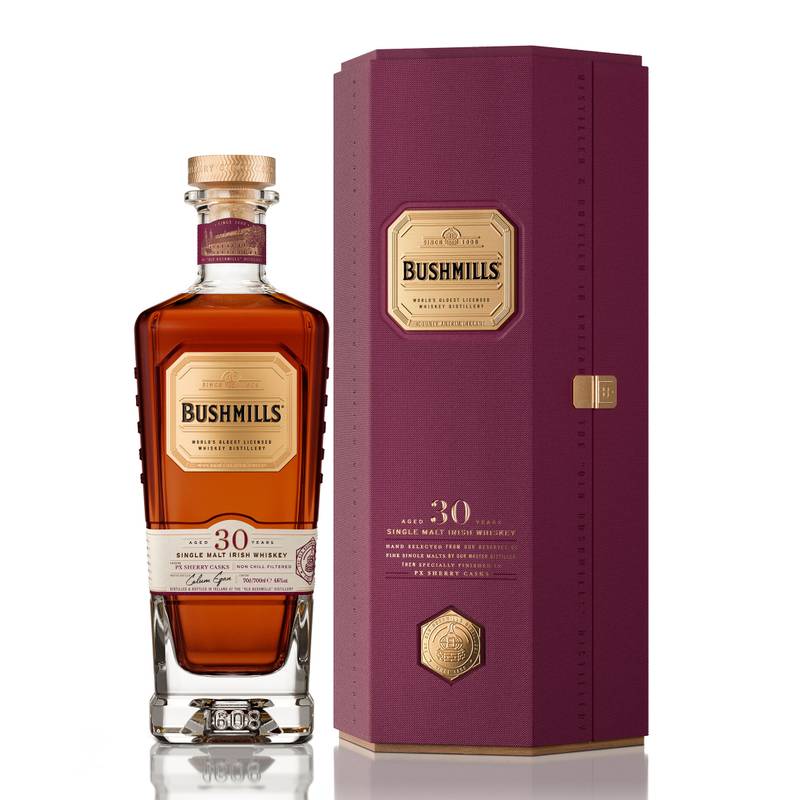 Bushmills 30 Year Irish Whiskey 750ml (92 Proof)