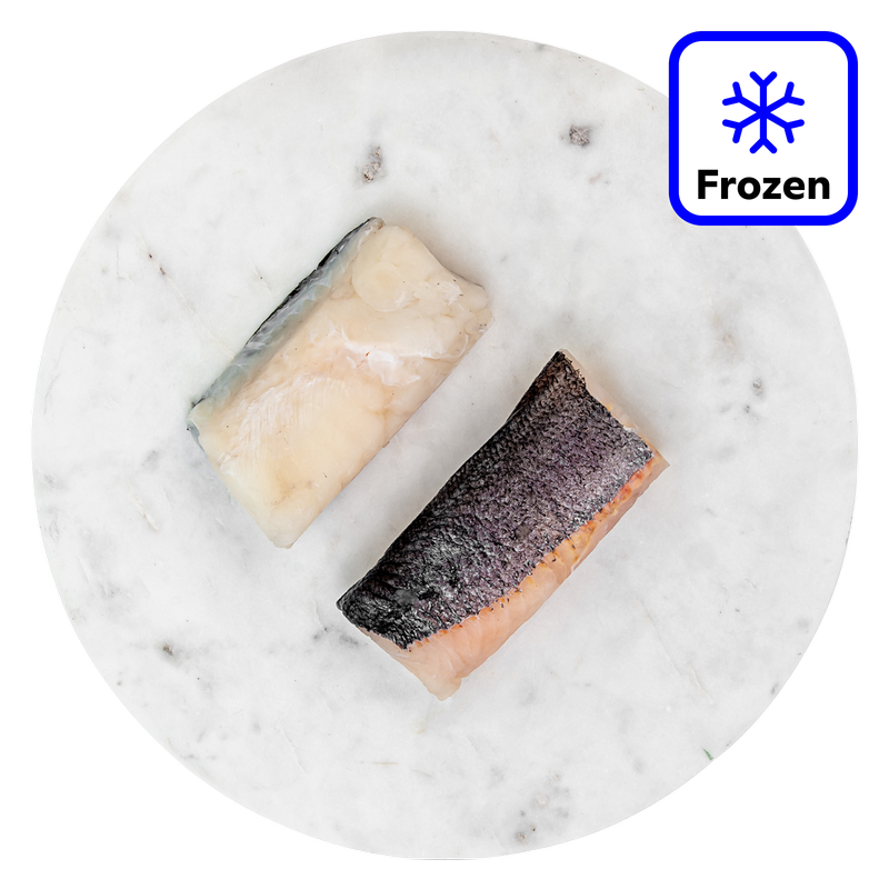 The Fish Society Wild Cape Hake Loin Steaks - Frozen, 320g