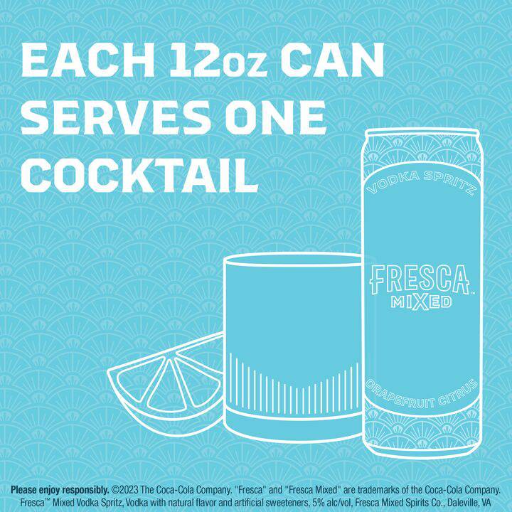 Fresca Mixed Vodka Spritz Variety Pack 8pk 12oz Can 5.0% ABV