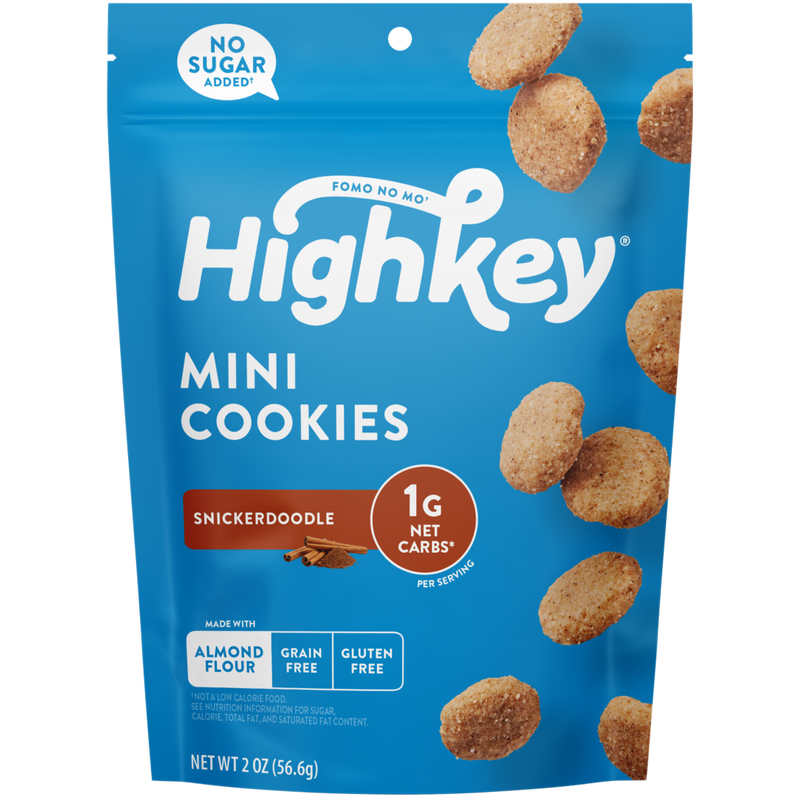 HighKey Snickerdoodle Cookies 2oz Bag
