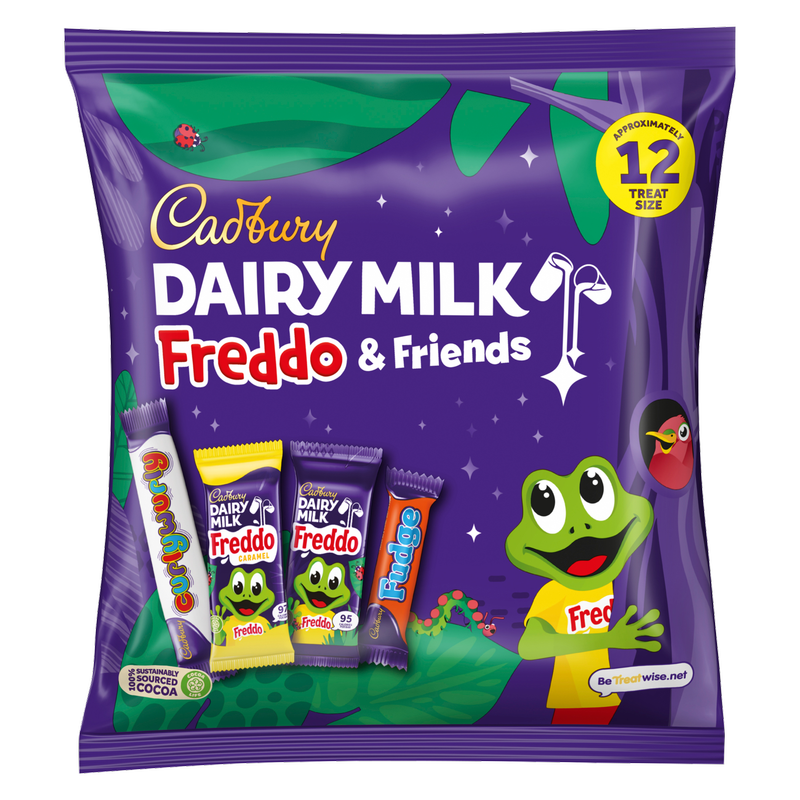 Cadbury Dairy Milk Freddo & Friends Treatsize Bag, 191g