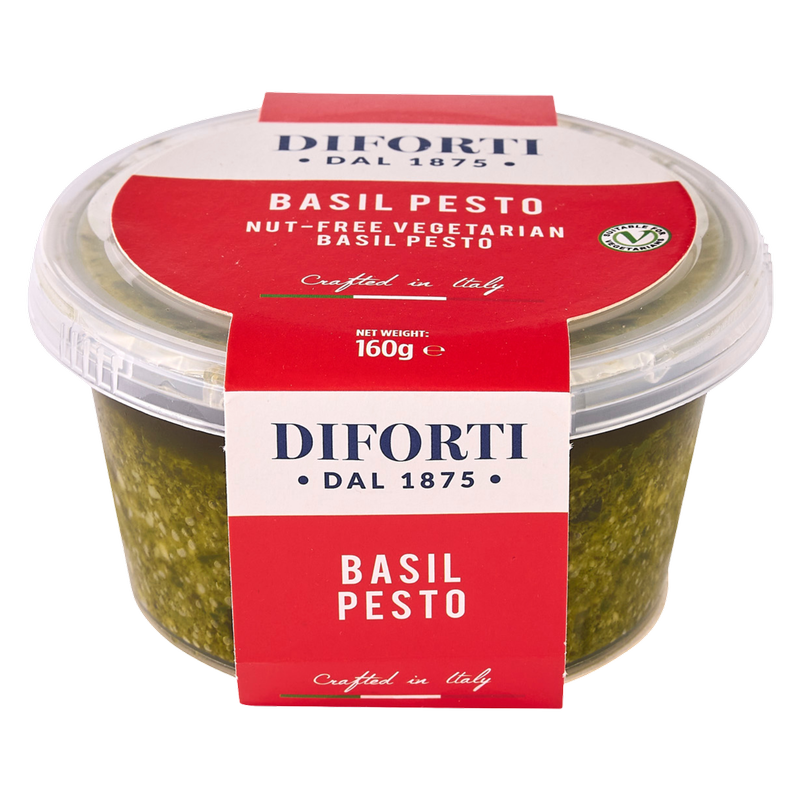 Diforti Vegetarian Basil Pesto, 160g