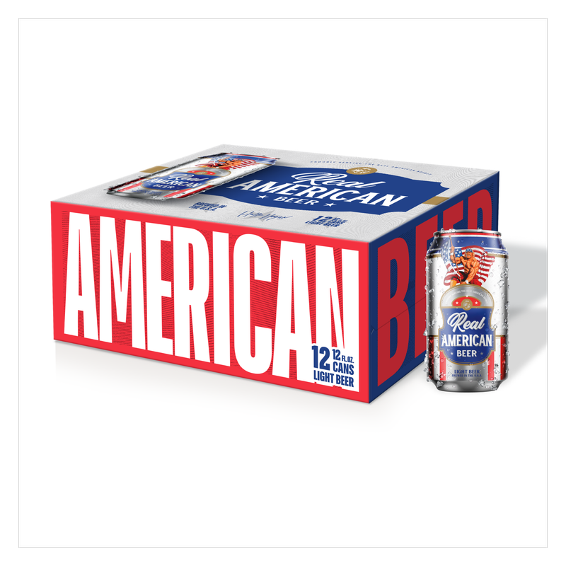 Real American Beer 12pk 12oz Can 4.2% ABV