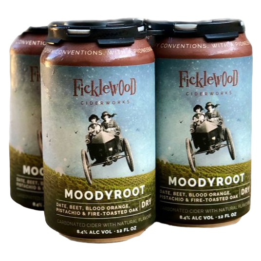Ficklewood Ciderworks Moodyroot Dry Cider 4pk 12oz