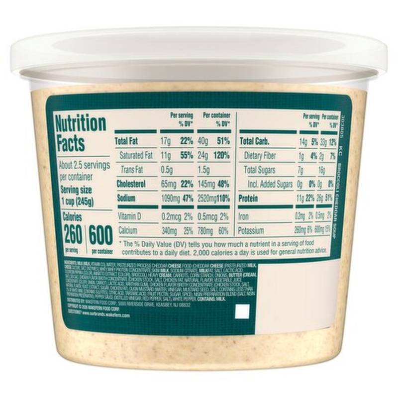 Bowl & Basket Cheddar & Broccoli Soup - 20oz