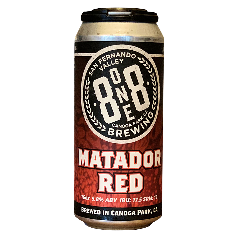 8One8 Brewing Matador Red Ale 4pk 16oz