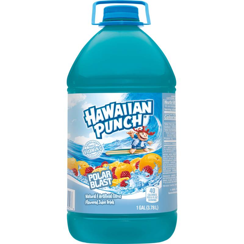 Hawaiian Punch Polar Blast Juice Drink, 1 gal bottle