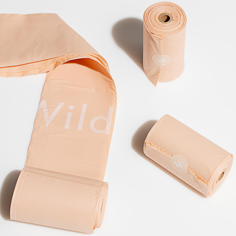 Wild One Eco-Friendly Poop Bags 60ct