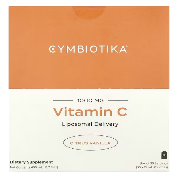 Cymbiotika Liposomal Vitamin C Box, 30ct