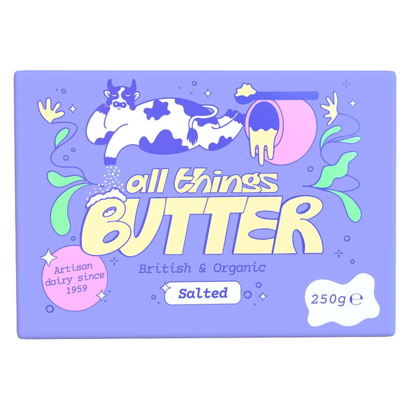 All Things Butter Organic Salted Butter, 250g