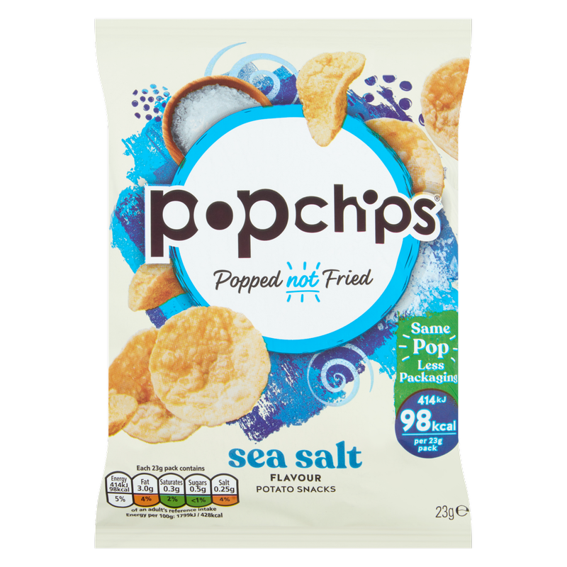 Popchips Sea Salt, 23g