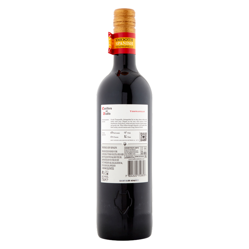 Casillero Del Diablo Tempranillo, 75cl