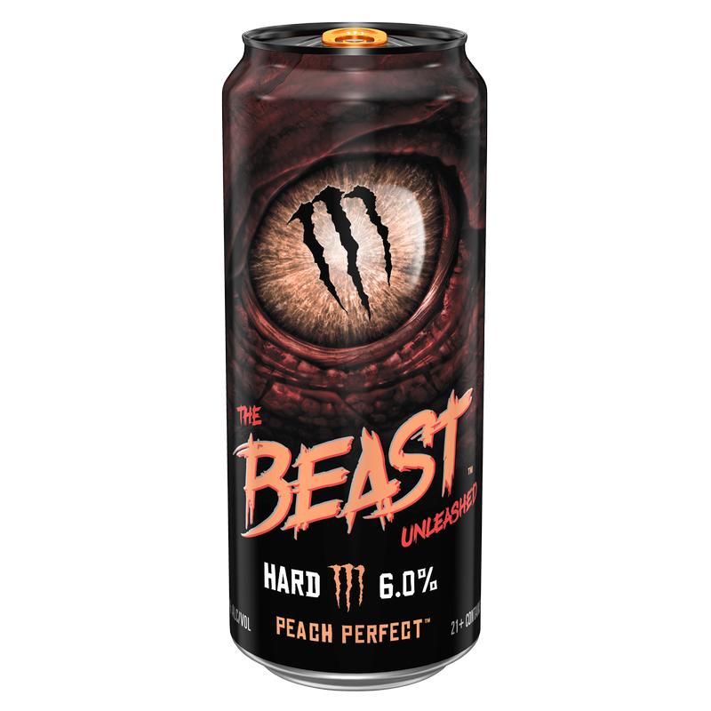 The Beast Unleashed Peach Perfect Single 16oz Can 6% ABV