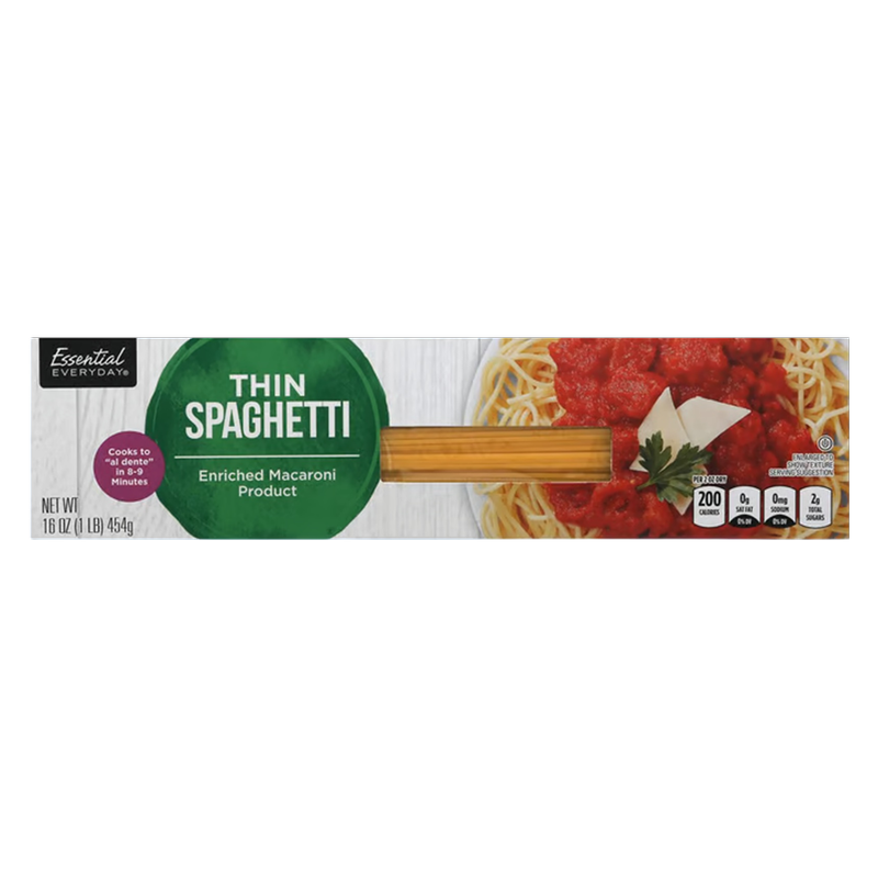 Essential Everyday Thin Spaghetti, 16oz. 