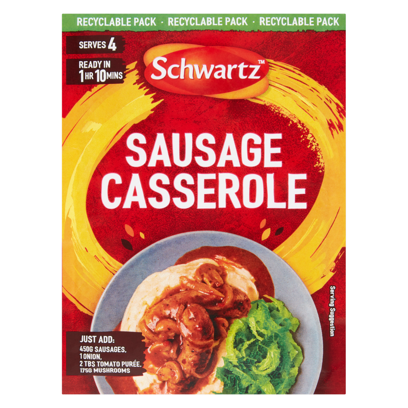 Schwartz Sausage Casserole Recipe Mix, 35g