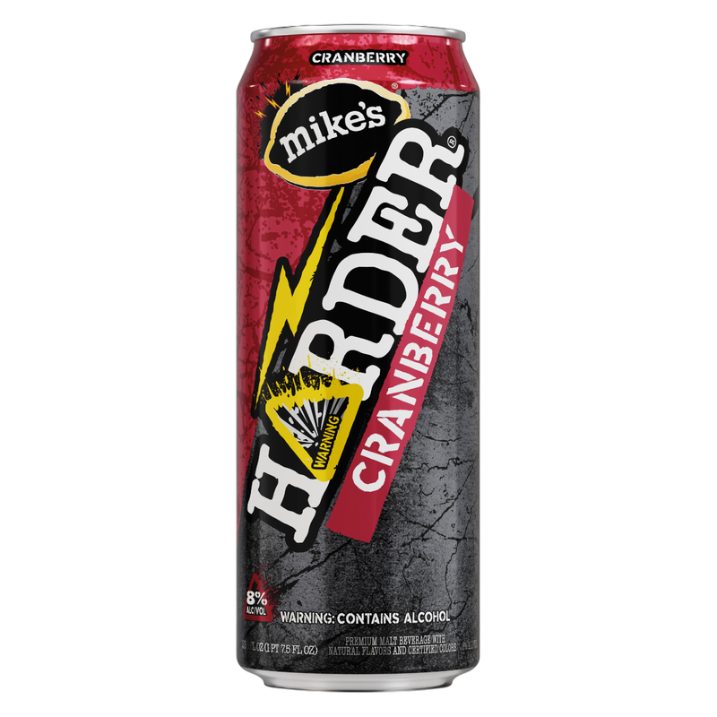 Mike's Harder Cranberry Single 23.5oz Can 8.0% ABV