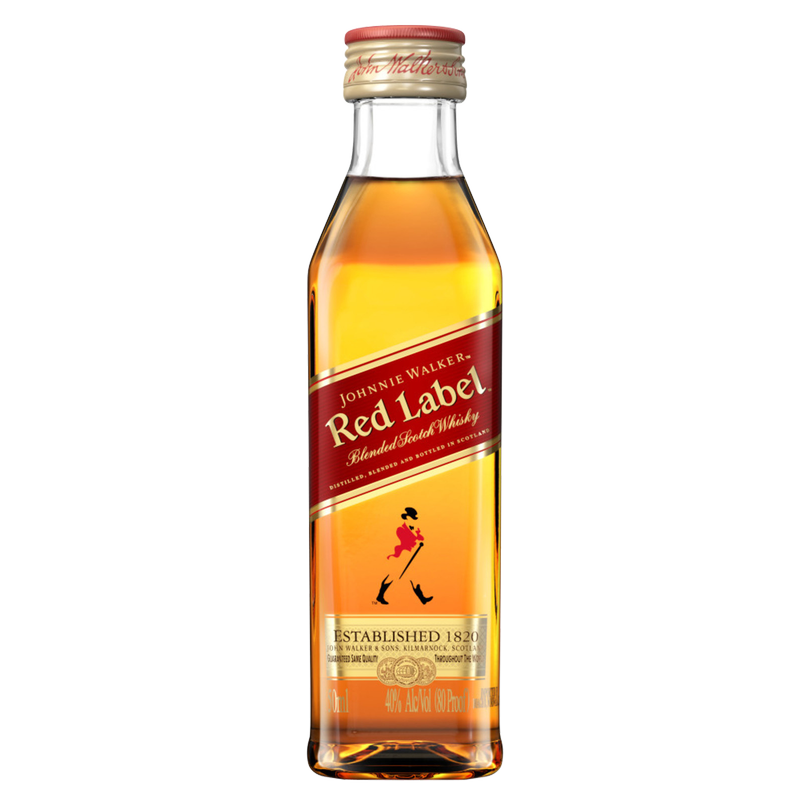 Johnnie Walker Red Label Scotch 50ml (80 Proof)