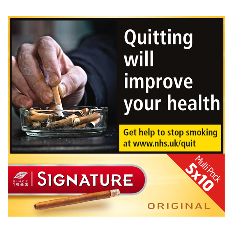 Signature Original Cigars, 5 x 10pcs