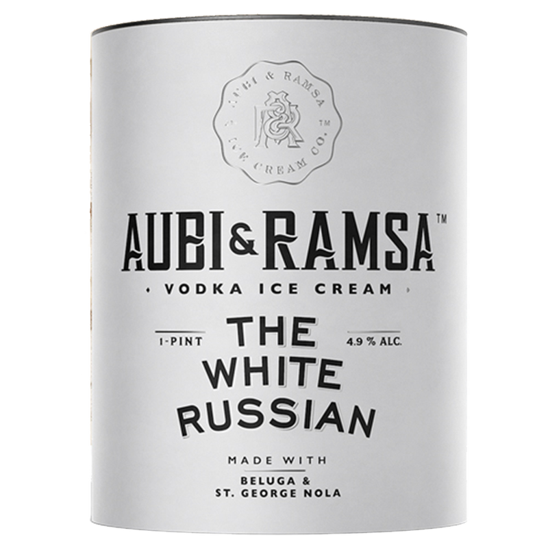 Aubi & Ramsa The White Russian Vodka Ice Cream